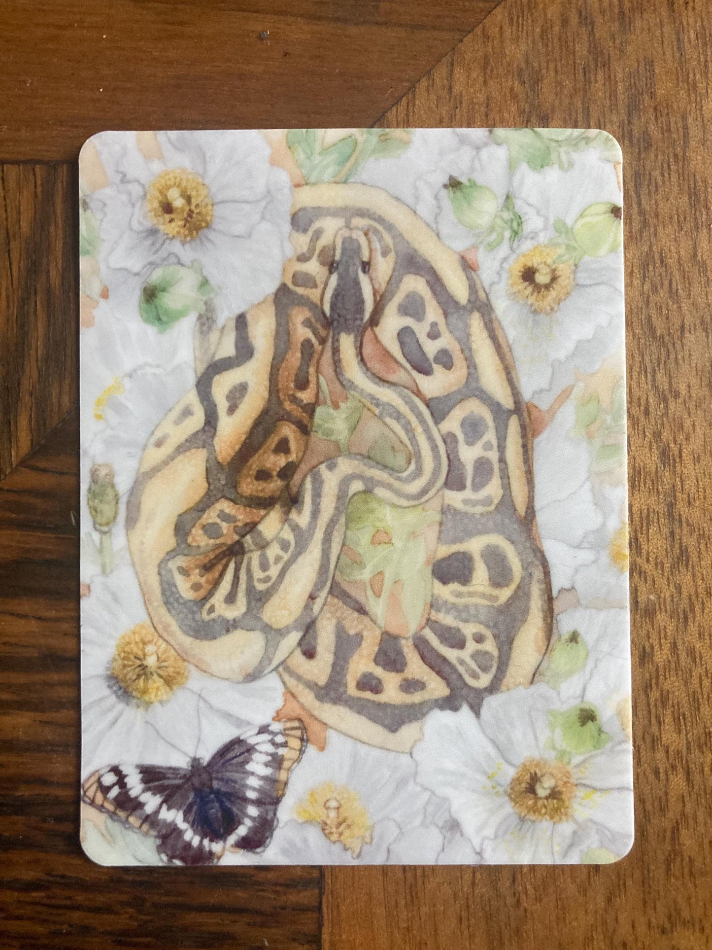Python in Bloom II Sticker