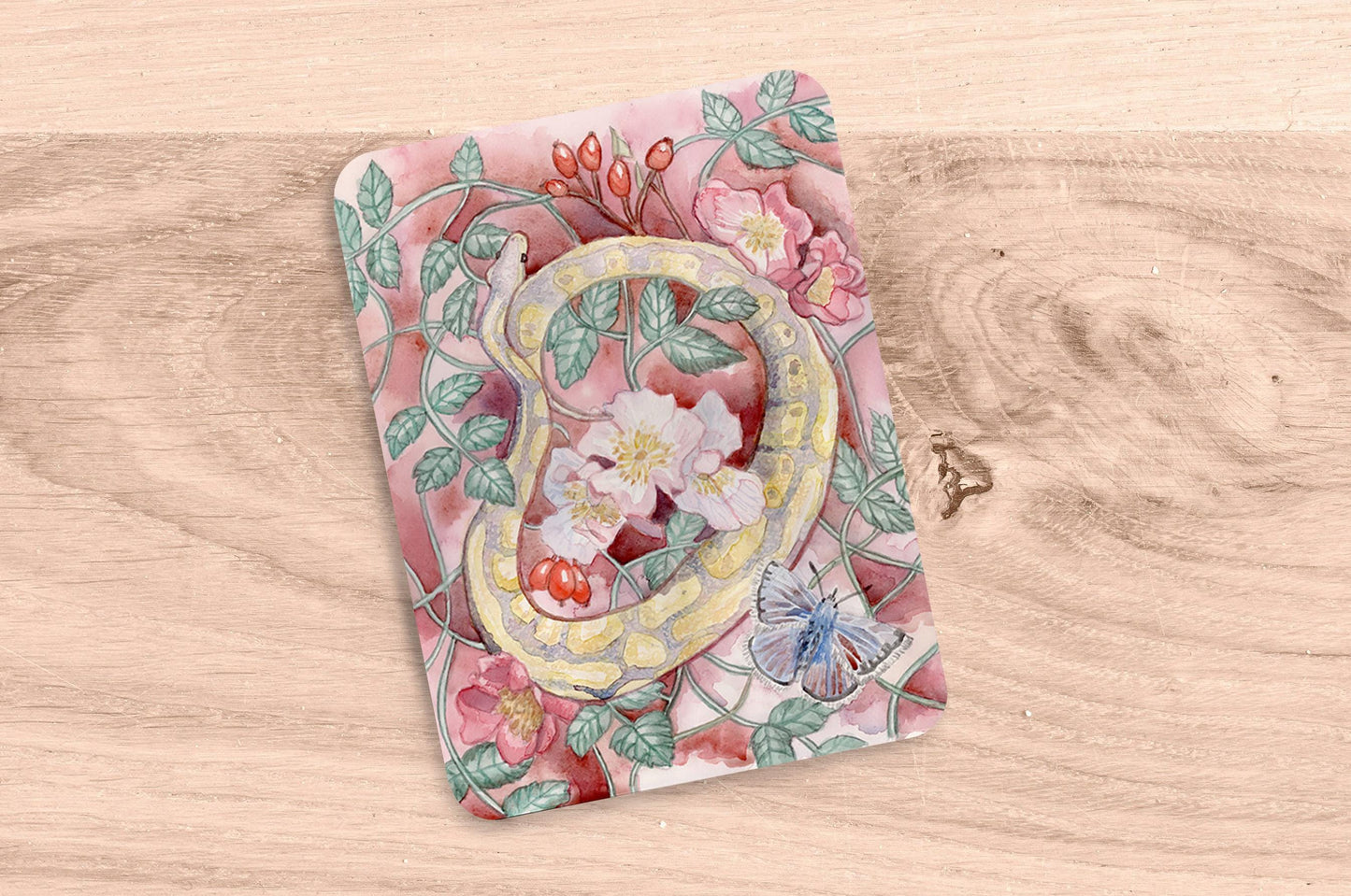Python in Bloom Sticker