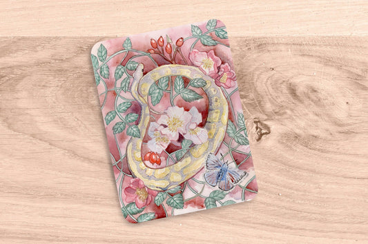 Python in Bloom Sticker