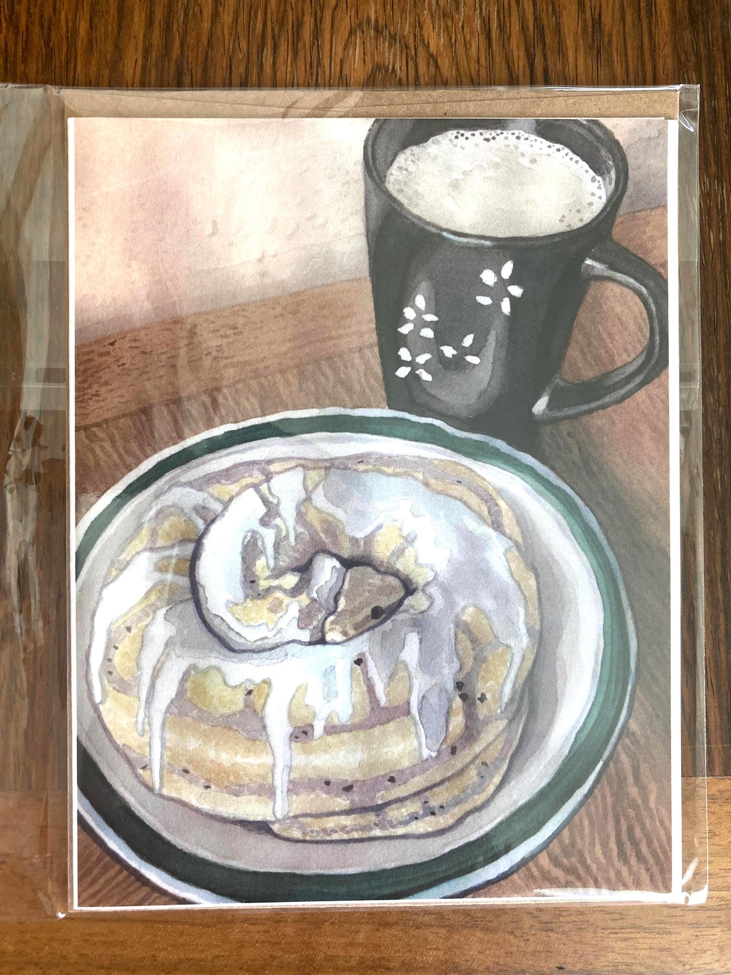 Cinnamon Roll Python Greeting Cards