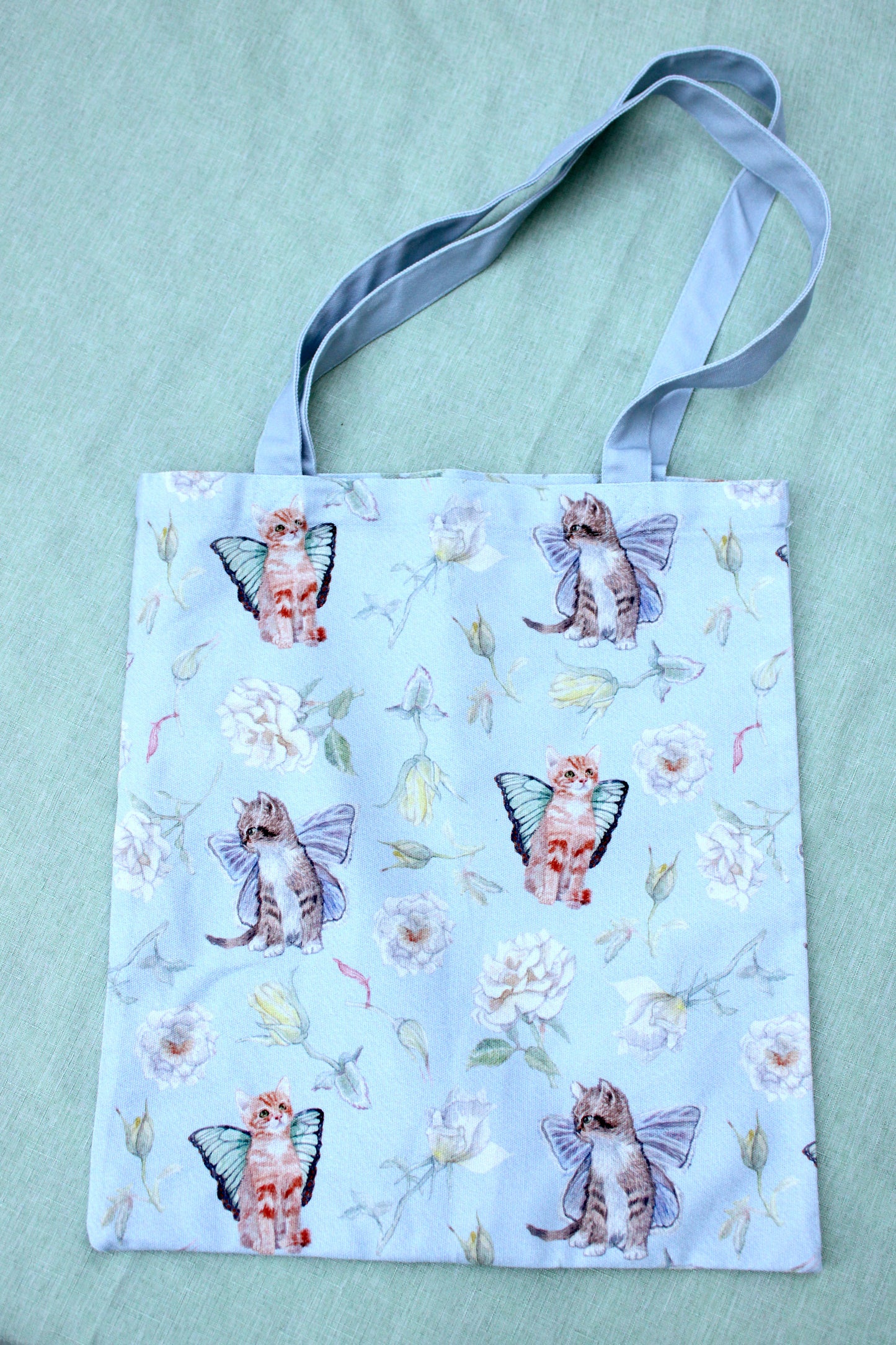 Fairy Cat Tote Bag
